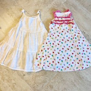 Little Girls summer Dress Bundle-Gymboree, OshKosh